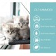 Afufu Cat Window Seats, Cat Accessories, Window Lounger Hammock for Climbing Wall Kitty, 10 kg Afufu Cat Window Seats, Cat Accessories, Window Lounger Hammock for Climbing Wall Kitty, 10 kg