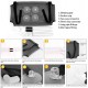 Afufu Cat Window Seats, Cat Accessories, Window Lounger Hammock for Climbing Wall Kitty, 10 kg Afufu Cat Window Seats, Cat Accessories, Window Lounger Hammock for Climbing Wall Kitty, 10 kg