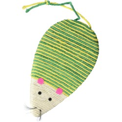 Aime Cat Scratching Post XXL Mouse Flat 34 x 18 cm Aime Cat Scratching Post XXL Mouse Flat 34 x 18 cm