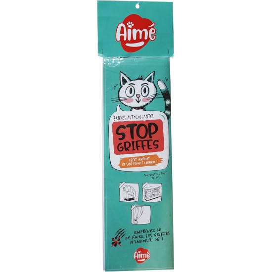 Aime Claws Stop - Anti-Scratching Adhesive Bands for Cats Aime Claws Stop - Anti-Scratching Adhesive Bands for Cats