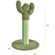 Amazon Basics Medium Cat Scratching Post, 40.01 x 40.01 x 80.01 cm, Grey Amazon Basics Medium Cat Scratching Post, 40.01 x 40.01 x 80.01 cm, Grey