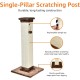 Amazon Basics Medium Cat Scratching Post, 40.01 x 40.01 x 80.01 cm, Grey Amazon Basics Medium Cat Scratching Post, 40.01 x 40.01 x 80.01 cm, Grey