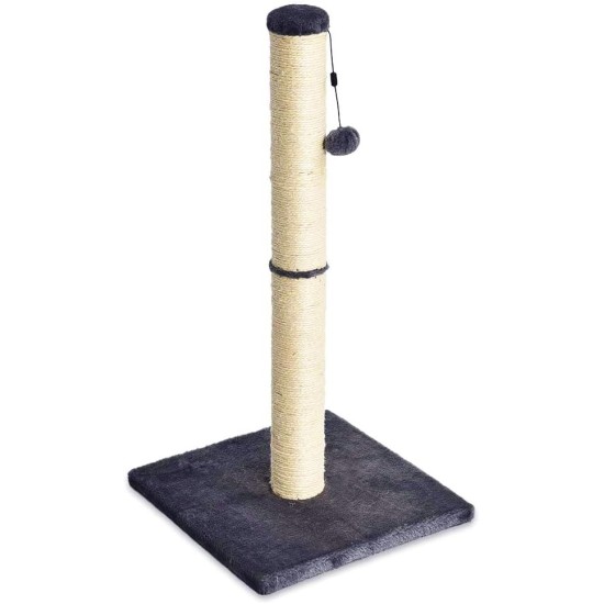 Amazon Basics Medium Cat Scratching Post, 40.01 x 40.01 x 80.01 cm, Grey Amazon Basics Medium Cat Scratching Post, 40.01 x 40.01 x 80.01 cm, Grey