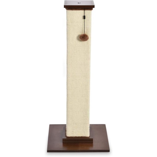 Amazon Basics Medium Cat Scratching Post, 40.01 x 40.01 x 80.01 cm, Grey Amazon Basics Medium Cat Scratching Post, 40.01 x 40.01 x 80.01 cm, Grey