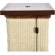 Amazon Basics Medium Cat Scratching Post, 40.01 x 40.01 x 80.01 cm, Grey Amazon Basics Medium Cat Scratching Post, 40.01 x 40.01 x 80.01 cm, Grey