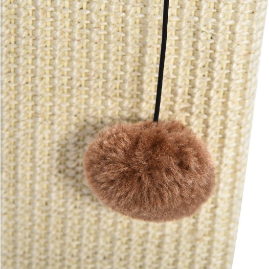 Amazon Basics Medium Cat Scratching Post, 40.01 x 40.01 x 80.01 cm, Grey Amazon Basics Medium Cat Scratching Post, 40.01 x 40.01 x 80.01 cm, Grey