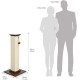 Amazon Basics Medium Cat Scratching Post, 40.01 x 40.01 x 80.01 cm, Grey Amazon Basics Medium Cat Scratching Post, 40.01 x 40.01 x 80.01 cm, Grey