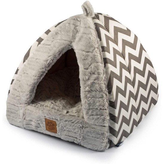 Ancol Plush Cat Pyramid Bed Ancol Plush Cat Pyramid Bed