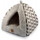 Ancol Plush Cat Pyramid Bed Ancol Plush Cat Pyramid Bed