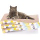 Animal House 3 Piece Cardboard Cat Scratching Post Set for Entertaining Your Cat Friends, 2 Reversible Layers (Onda, 3) Animal House 3 Piece Cardboard Cat Scratching Post Set for Entertaining Your Cat Friends, 2 Reversible Layers (Onda, 3)
