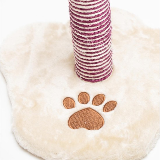 Aqpet Cat Scratching Post with Ball 39 cm Beige Aqpet Cat Scratching Post with Ball 39 cm Beige