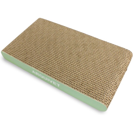 Arquivet Cardboard Scratching Board for Cats Green 38.5 x 20.5 x 4.2 cm Arquivet Cardboard Scratching Board for Cats Green 38.5 x 20.5 x 4.2 cm