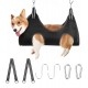 Autrucker Pet Grooming Hammock, Cat Grooming Hammock, Dog Grooming Hammock Set, Pet Nail Trimming Harness, Pet Bath Shower Accessories, Dog Grooming Sling (L, Black) Autrucker Pet Grooming Hammock, Cat Grooming Hammock, Dog Grooming Hammock Set, Pet Nail Trimming Harness, Pet Bath Shower Accessories, Dog Grooming Sling (L, Black)