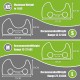 Autrucker Pet Grooming Hammock, Cat Grooming Hammock, Dog Grooming Hammock Set, Pet Nail Trimming Harness, Pet Bath Shower Accessories, Dog Grooming Sling (L, Black) Autrucker Pet Grooming Hammock, Cat Grooming Hammock, Dog Grooming Hammock Set, Pet Nail Trimming Harness, Pet Bath Shower Accessories, Dog Grooming Sling (L, Black)