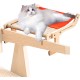 BAIFULAI Cat Hammock for Windows, Cat Window Lounger, 44.5 x 36 cm, Adjustable Cat Hammock, Window Lounger for Cats, Stable Cat Hammock, Cat Bed for up to 20 kg BAIFULAI Cat Hammock for Windows, Cat Window Lounger, 44.5 x 36 cm, Adjustable Cat Hammock, Window Lounger for Cats, Stable Cat Hammock, Cat Bed for up to 20 kg
