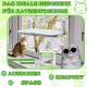BECISPER - Cat Hammock for Window, Cat Hammock for Wall, Cat Bed for Window, Cat Hammock with Suction Cup, Cat Hammock Without Cable, with Toy Included BECISPER - Cat Hammock for Window, Cat Hammock for Wall, Cat Bed for Window, Cat Hammock with Suction Cup, Cat Hammock Without Cable, with Toy Included