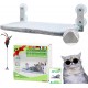 BECISPER - Cat Hammock for Window, Cat Hammock for Wall, Cat Bed for Window, Cat Hammock with Suction Cup, Cat Hammock Without Cable, with Toy Included BECISPER - Cat Hammock for Window, Cat Hammock for Wall, Cat Bed for Window, Cat Hammock with Suction Cup, Cat Hammock Without Cable, with Toy Included