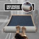 BECKSPON Cat Hammock with Integrated Scratching Post, Foldable Cat Hammock, Cat Bed, Hanging Cat Hammock, Window Cat Bed, Cat Scratching Post, Supports up to 20 kg, Colour: Grey BECKSPON Cat Hammock with Integrated Scratching Post, Foldable Cat Hammock, Cat Bed, Hanging Cat Hammock, Window Cat Bed, Cat Scratching Post, Supports up to 20 kg, Colour: Grey