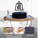 BECKSPON Cat Hammock with Integrated Scratching Post, Foldable Cat Hammock, Cat Bed, Hanging Cat Hammock, Window Cat Bed, Cat Scratching Post, Supports up to 20 kg, Colour: Grey BECKSPON Cat Hammock with Integrated Scratching Post, Foldable Cat Hammock, Cat Bed, Hanging Cat Hammock, Window Cat Bed, Cat Scratching Post, Supports up to 20 kg, Colour: Grey