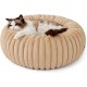 BEDSURE Cat Beds for House Cats, Camel, 51 x 51 x 15 cm BEDSURE Cat Beds for House Cats, Camel, 51 x 51 x 15 cm
