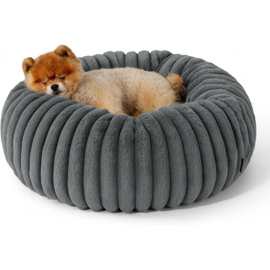 BEDSURE Cat Beds for House Cats, Camel, 51 x 51 x 15 cm BEDSURE Cat Beds for House Cats, Camel, 51 x 51 x 15 cm