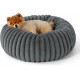 BEDSURE Cat Beds for House Cats, Camel, 51 x 51 x 15 cm BEDSURE Cat Beds for House Cats, Camel, 51 x 51 x 15 cm