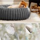BEDSURE Cat Beds for House Cats, Camel, 51 x 51 x 15 cm BEDSURE Cat Beds for House Cats, Camel, 51 x 51 x 15 cm