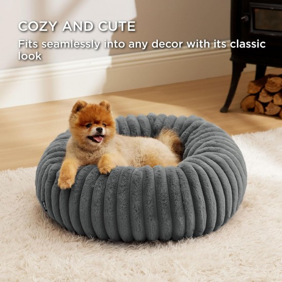 BEDSURE Cat Beds for House Cats, Camel, 51 x 51 x 15 cm BEDSURE Cat Beds for House Cats, Camel, 51 x 51 x 15 cm