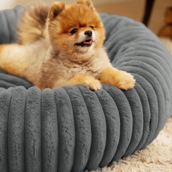 BEDSURE Cat Beds for House Cats, Camel, 51 x 51 x 15 cm BEDSURE Cat Beds for House Cats, Camel, 51 x 51 x 15 cm
