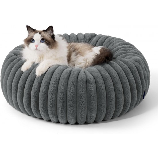 BEDSURE Cat Beds for House Cats, Camel, 51 x 51 x 15 cm BEDSURE Cat Beds for House Cats, Camel, 51 x 51 x 15 cm