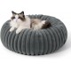 BEDSURE Cat Beds for House Cats, Camel, 51 x 51 x 15 cm BEDSURE Cat Beds for House Cats, Camel, 51 x 51 x 15 cm