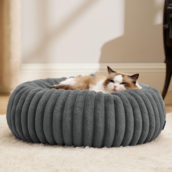 BEDSURE Cat Beds for House Cats, Camel, 51 x 51 x 15 cm BEDSURE Cat Beds for House Cats, Camel, 51 x 51 x 15 cm