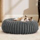BEDSURE Cat Beds for House Cats, Camel, 51 x 51 x 15 cm BEDSURE Cat Beds for House Cats, Camel, 51 x 51 x 15 cm