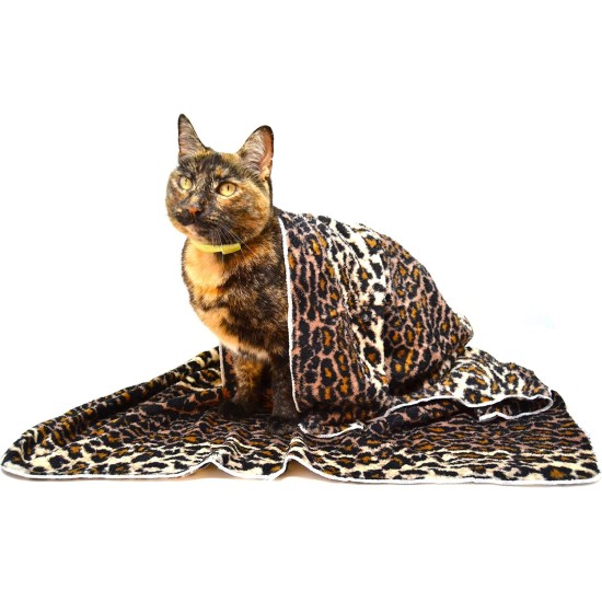BETTER WITH FRIENDS 100 x 70 cm Dog Cat Blanket Bed Sheet Sofa Cover Rug Soft Furry Warm