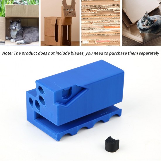 BOXOB Katzenkratzer Schneider, Kartonstreifenschneider für Katzenkratzbäume Karton Schneider Katzen Handgeführte DIY-Kartonschneidegeräte für Tierbesitzer Tierliebhaber (Weiß) BOXOB Katzenkratzer Schneider, Kartonstreifenschneider für Katzenkratzbäume Karton Schneider Katzen Handgeführte DIY-Kartonschneidegeräte für Tierbesitzer Tierliebhaber (Weiß)
