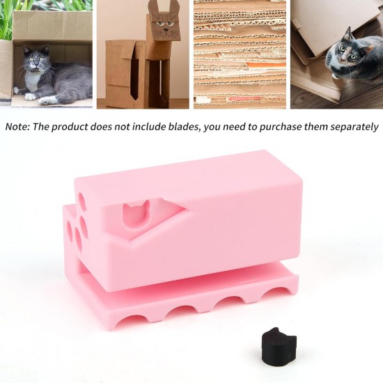 BOXOB Katzenkratzer Schneider, Kartonstreifenschneider für Katzenkratzbäume Karton Schneider Katzen Handgeführte DIY-Kartonschneidegeräte für Tierbesitzer Tierliebhaber (Weiß) BOXOB Katzenkratzer Schneider, Kartonstreifenschneider für Katzenkratzbäume Karton Schneider Katzen Handgeführte DIY-Kartonschneidegeräte für Tierbesitzer Tierliebhaber (Weiß)