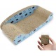 BPS Kratzbrett für Katzen Scraper Cats Karton Papier enthalten Katzenminze Grass 2 Modelle Wählen Sie 50 x 22,5 x 13,5 cm (Sofa-Form) BPS-10057