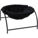 BUYTER Pat Bed, Cat Hammock, Freestanding, Raise Dog Sleeping Bed, Sturdy Structure, Removable, Excellent Breathability, Easy Assembly (Black, Winter) BUYTER Pat Bed, Cat Hammock, Freestanding, Raise Dog Sleeping Bed, Sturdy Structure, Removable, Excellent Breathability, Easy Assembly (Black, Winter)