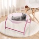 BUYTER Pat Bed, Cat Hammock, Freestanding, Raise Dog Sleeping Bed, Sturdy Structure, Removable, Excellent Breathability, Easy Assembly (Black, Winter) BUYTER Pat Bed, Cat Hammock, Freestanding, Raise Dog Sleeping Bed, Sturdy Structure, Removable, Excellent Breathability, Easy Assembly (Black, Winter)