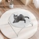 BUYTER Pat Bed, Cat Hammock, Freestanding, Raise Dog Sleeping Bed, Sturdy Structure, Removable, Excellent Breathability, Easy Assembly (Black, Winter) BUYTER Pat Bed, Cat Hammock, Freestanding, Raise Dog Sleeping Bed, Sturdy Structure, Removable, Excellent Breathability, Easy Assembly (Black, Winter)