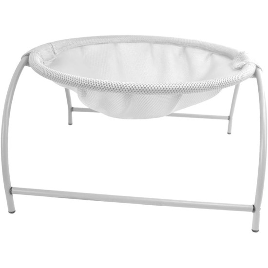 BUYTER Pat Bed, Cat Hammock, Freestanding, Raise Dog Sleeping Bed, Sturdy Structure, Removable, Excellent Breathability, Easy Assembly (Black, Winter) BUYTER Pat Bed, Cat Hammock, Freestanding, Raise Dog Sleeping Bed, Sturdy Structure, Removable, Excellent Breathability, Easy Assembly (Black, Winter)