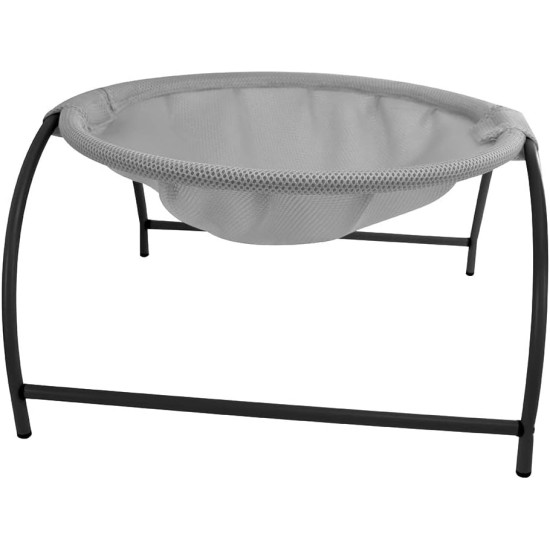 BUYTER Pat Bed, Cat Hammock, Freestanding, Raise Dog Sleeping Bed, Sturdy Structure, Removable, Excellent Breathability, Easy Assembly (Black, Winter) BUYTER Pat Bed, Cat Hammock, Freestanding, Raise Dog Sleeping Bed, Sturdy Structure, Removable, Excellent Breathability, Easy Assembly (Black, Winter)