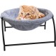 BUYTER Pat Bed, Cat Hammock, Freestanding, Raise Dog Sleeping Bed, Sturdy Structure, Removable, Excellent Breathability, Easy Assembly (Black, Winter) BUYTER Pat Bed, Cat Hammock, Freestanding, Raise Dog Sleeping Bed, Sturdy Structure, Removable, Excellent Breathability, Easy Assembly (Black, Winter)