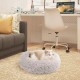 Bed for Cats, Dog Cushion, Fluffy Cat Bed Set with Blanket, Round Cat Bed, Plush Dog Bed, 2 Pieces, Soft Warm Pet Bed + Pet Blanket for Cats and Small Dogs, Light Grey, 50 cm Bed for Cats, Dog Cushion, Fluffy Cat Bed Set with Blanket, Round Cat Bed, Plush Dog Bed, 2 Pieces, Soft Warm Pet Bed + Pet Blanket for Cats and Small Dogs, Light Grey, 50 cm