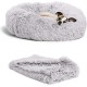 Bed for Cats, Dog Cushion, Fluffy Cat Bed Set with Blanket, Round Cat Bed, Plush Dog Bed, 2 Pieces, Soft Warm Pet Bed + Pet Blanket for Cats and Small Dogs, Light Grey, 50 cm Bed for Cats, Dog Cushion, Fluffy Cat Bed Set with Blanket, Round Cat Bed, Plush Dog Bed, 2 Pieces, Soft Warm Pet Bed + Pet Blanket for Cats and Small Dogs, Light Grey, 50 cm