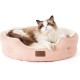 Bedsure Washable Cat Bed - 51 x 48 x 15 cm, Cat Bed Grey with Double-Sided Inner Cushion, Cat Sleeping Seat for Cats or Small Dogs Bedsure Washable Cat Bed - 51 x 48 x 15 cm, Cat Bed Grey with Double-Sided Inner Cushion, Cat Sleeping Seat for Cats or Small Dogs