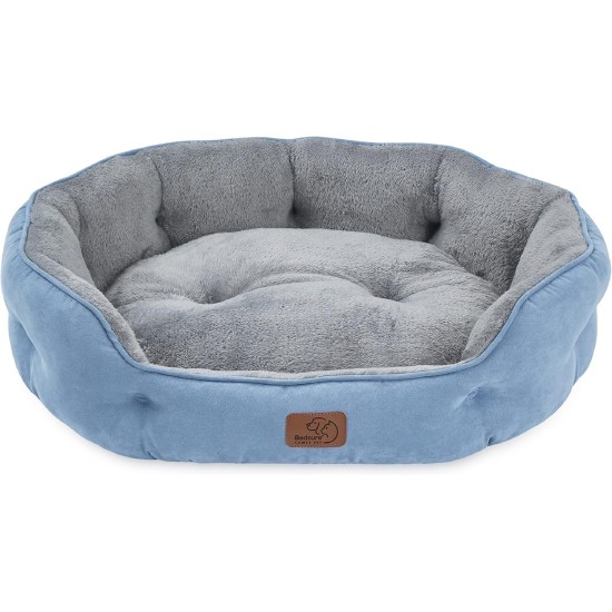 Bedsure Washable Cat Bed - 51 x 48 x 15 cm, Cat Bed Grey with Double-Sided Inner Cushion, Cat Sleeping Seat for Cats or Small Dogs Bedsure Washable Cat Bed - 51 x 48 x 15 cm, Cat Bed Grey with Double-Sided Inner Cushion, Cat Sleeping Seat for Cats or Small Dogs