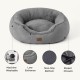 Bedsure Washable Cat Bed - 51 x 48 x 15 cm, Cat Bed Grey with Double-Sided Inner Cushion, Cat Sleeping Seat for Cats or Small Dogs Bedsure Washable Cat Bed - 51 x 48 x 15 cm, Cat Bed Grey with Double-Sided Inner Cushion, Cat Sleeping Seat for Cats or Small Dogs