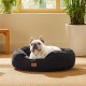 Bedsure Washable Cat Bed - 51 x 48 x 15 cm, Cat Bed Grey with Double-Sided Inner Cushion, Cat Sleeping Seat for Cats or Small Dogs Bedsure Washable Cat Bed - 51 x 48 x 15 cm, Cat Bed Grey with Double-Sided Inner Cushion, Cat Sleeping Seat for Cats or Small Dogs