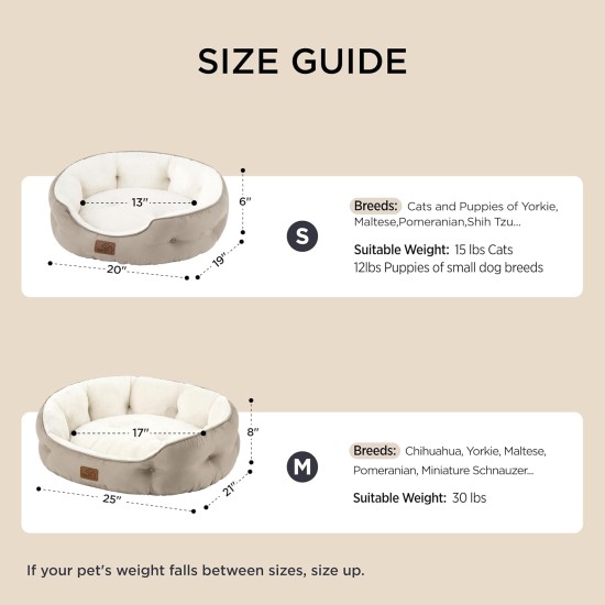 Bedsure Washable Cat Bed - 51 x 48 x 15 cm, Cat Bed Grey with Double-Sided Inner Cushion, Cat Sleeping Seat for Cats or Small Dogs Bedsure Washable Cat Bed - 51 x 48 x 15 cm, Cat Bed Grey with Double-Sided Inner Cushion, Cat Sleeping Seat for Cats or Small Dogs